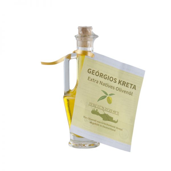 Georgios Kreta Bio Olivenöl Miniaturflasche