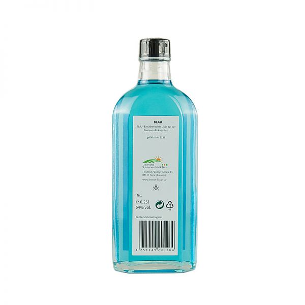 BLAU Eukalyptus Likör